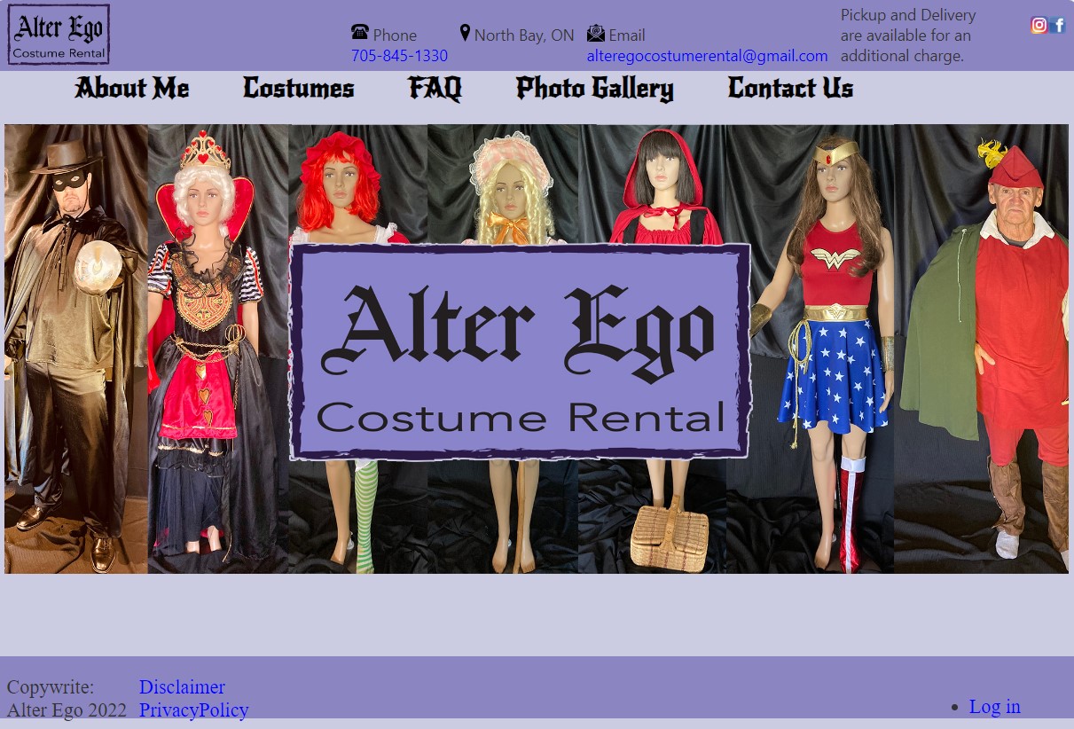 AlterEgo Costume Rentals